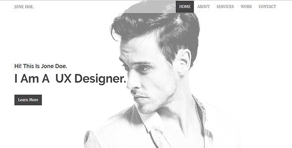 Synchro-Personal Portfolio Template